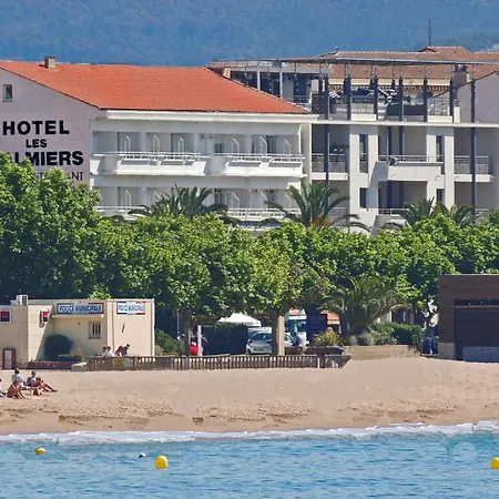 Hotel Les Palmiers Fréjus Exterior foto