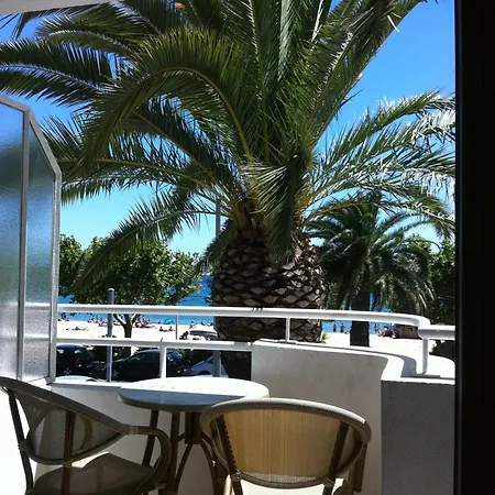 Hotel Les Palmiers Fréjus Exterior foto